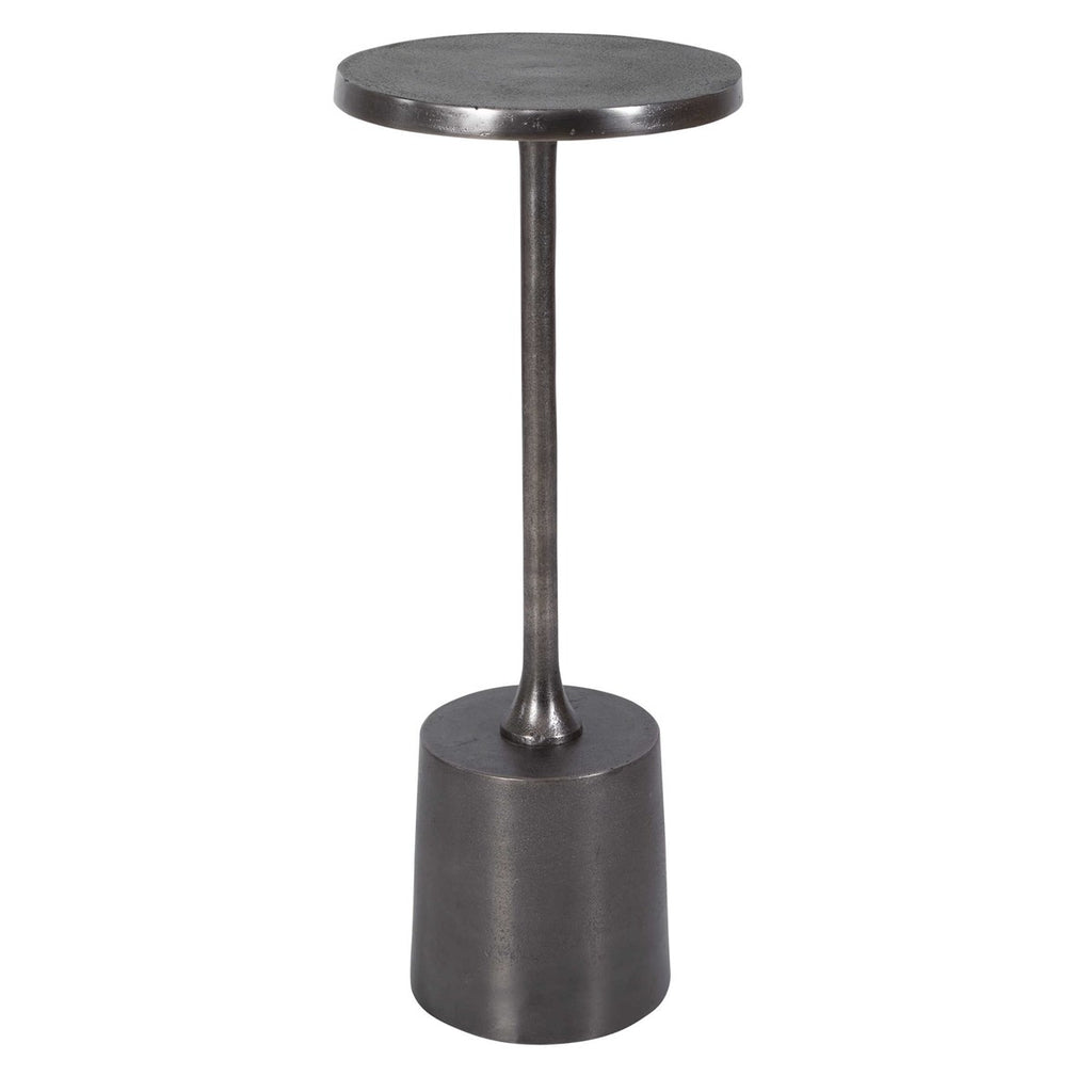 Sanaga Drink Table Nickel - Bombay Mercantile
