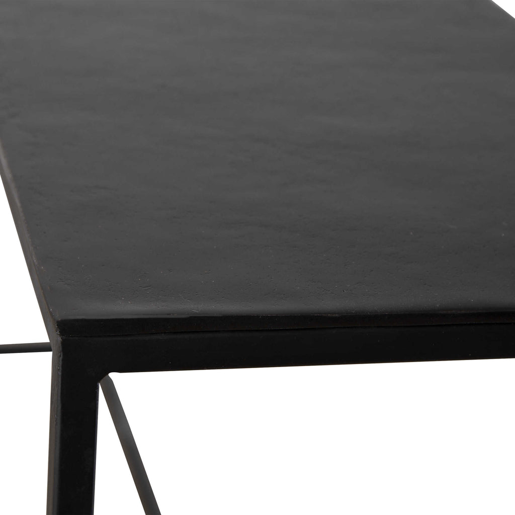 Coreene Large Industrial Console Table - Bombay Mercantile