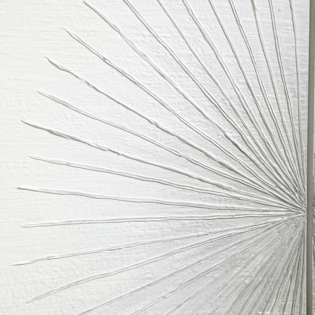 Dani 4 Door White Cabinet - Bombay Mercantile