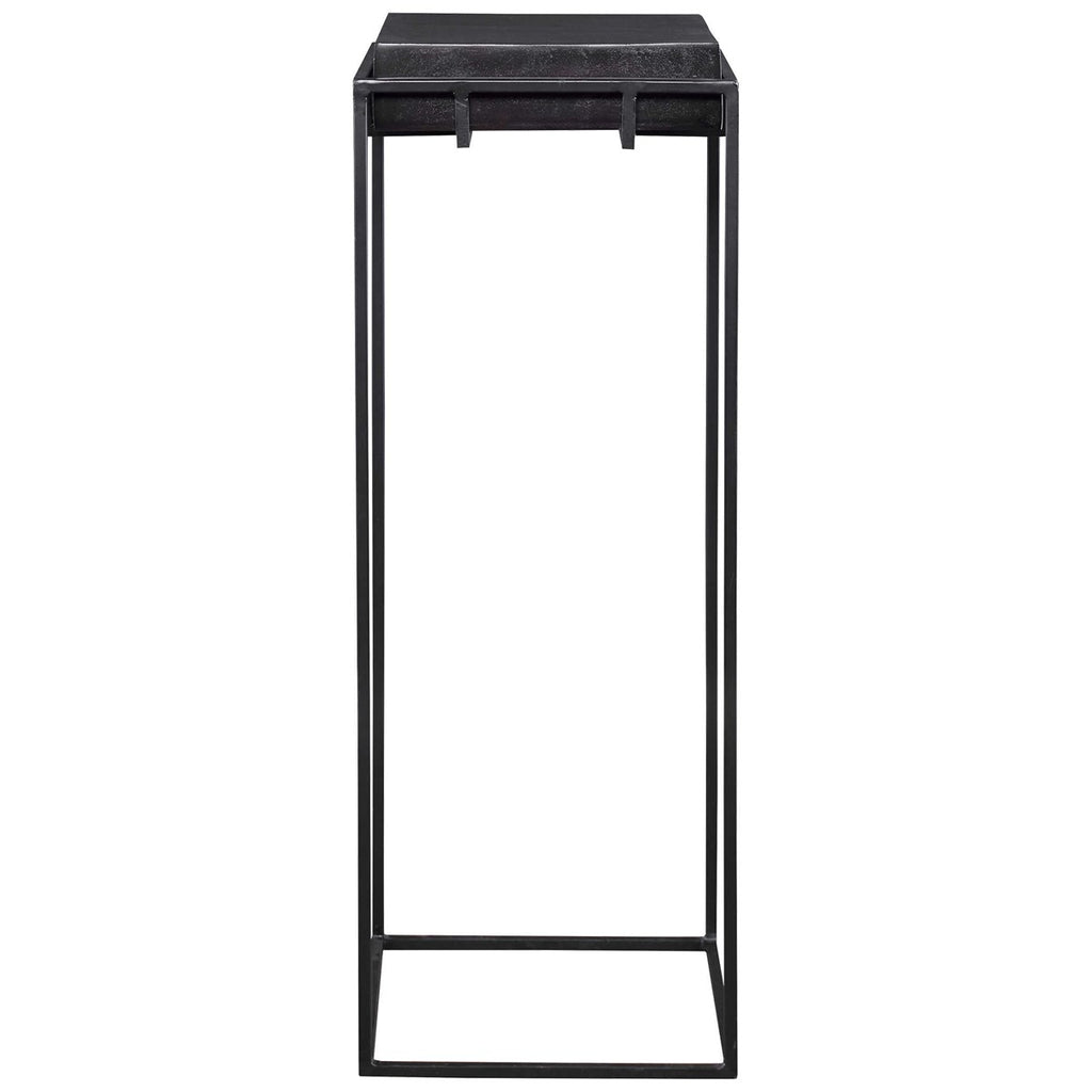 Telone Black Large Pedestal - Bombay Mercantile