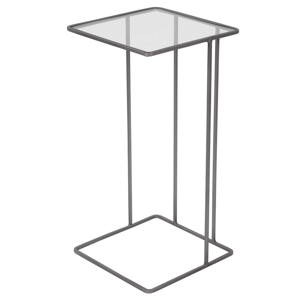 Cadmus Pewter Accent Table - Bombay Mercantile