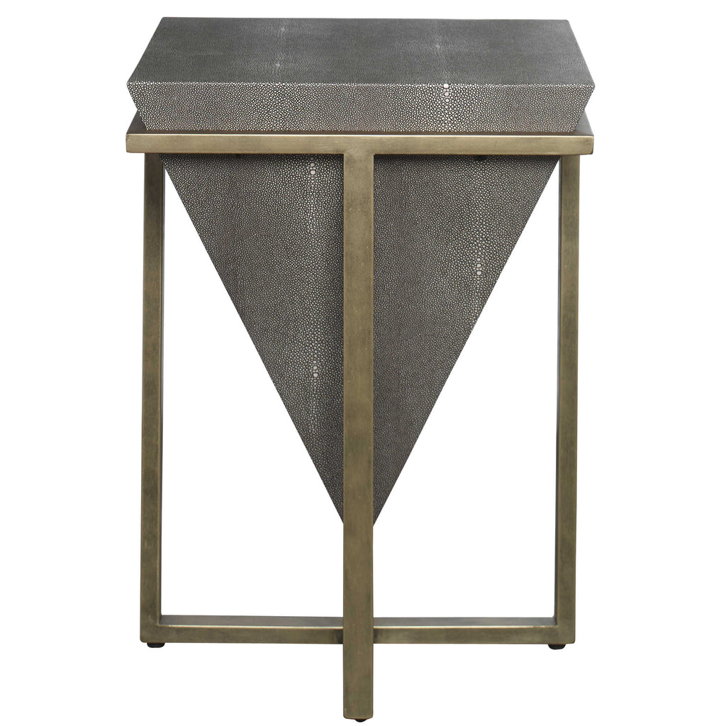 Bertrand Shagreen Accent Table - Bombay Mercantile