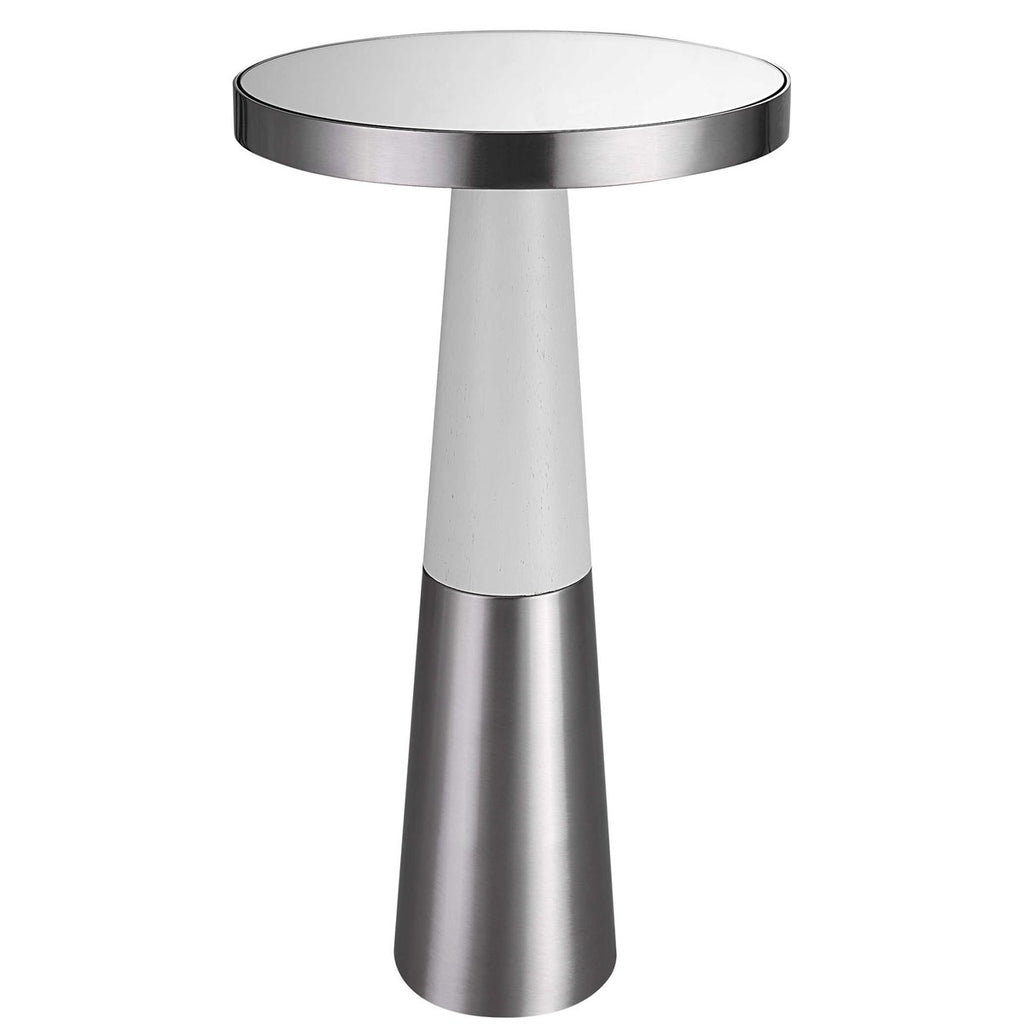 Fortier Nickel Accent Table - Bombay Mercantile