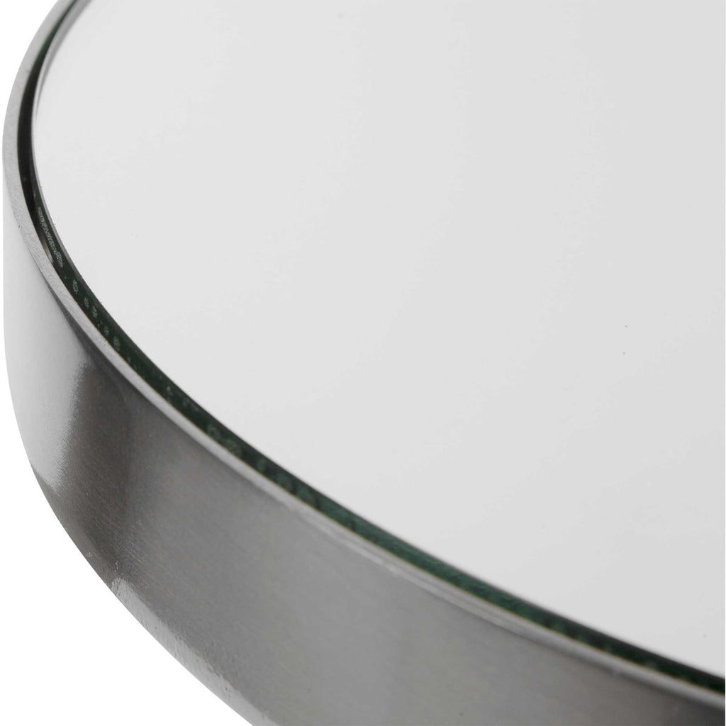 Fortier Nickel Accent Table - Bombay Mercantile