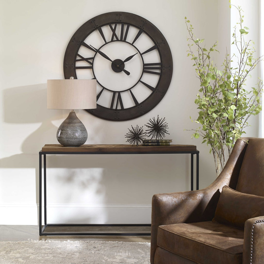 Holston Salvaged Wood Console Table - Bombay Mercantile