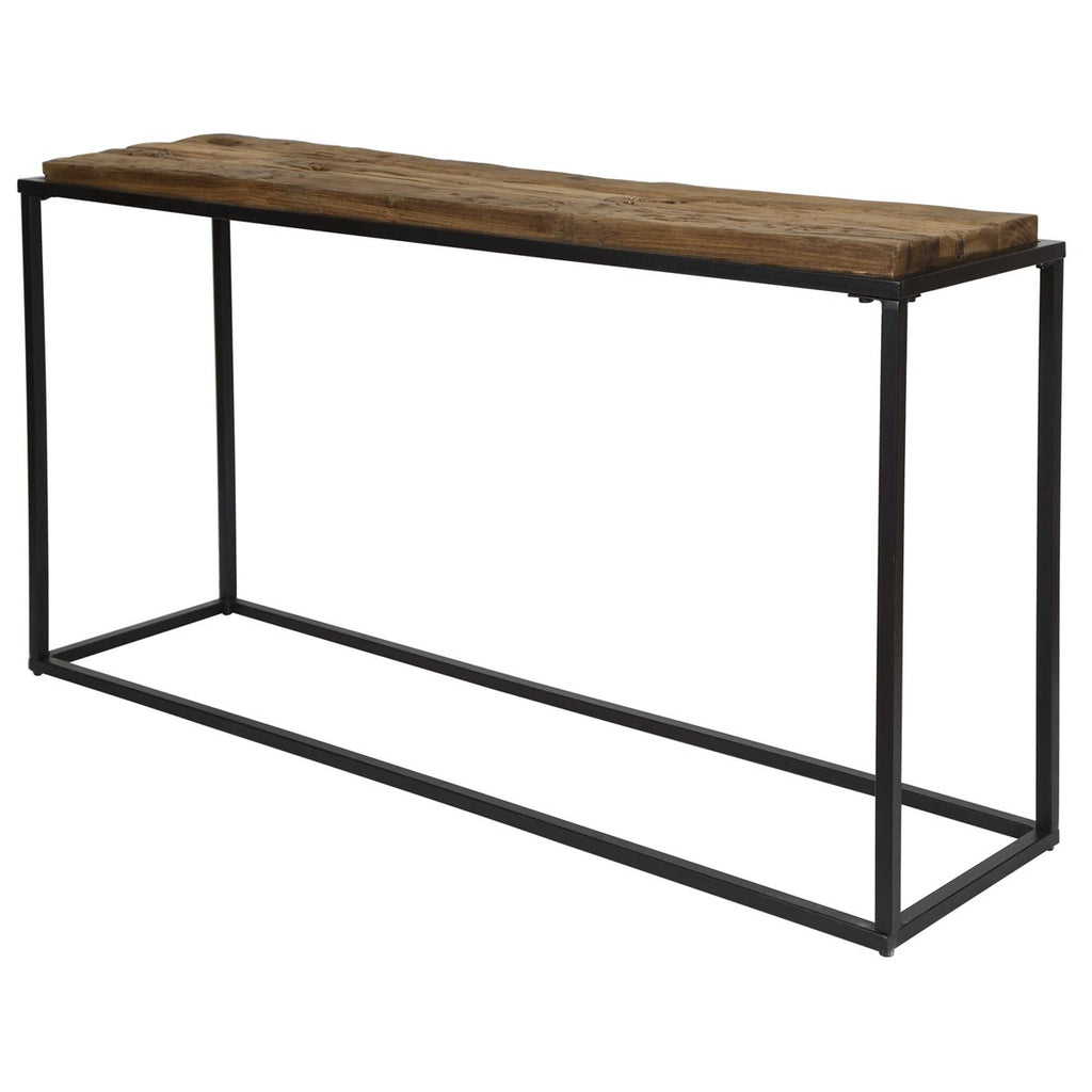 Holston Salvaged Wood Console Table - Bombay Mercantile
