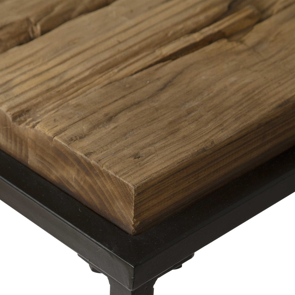 Holston Salvaged Wood Console Table - Bombay Mercantile