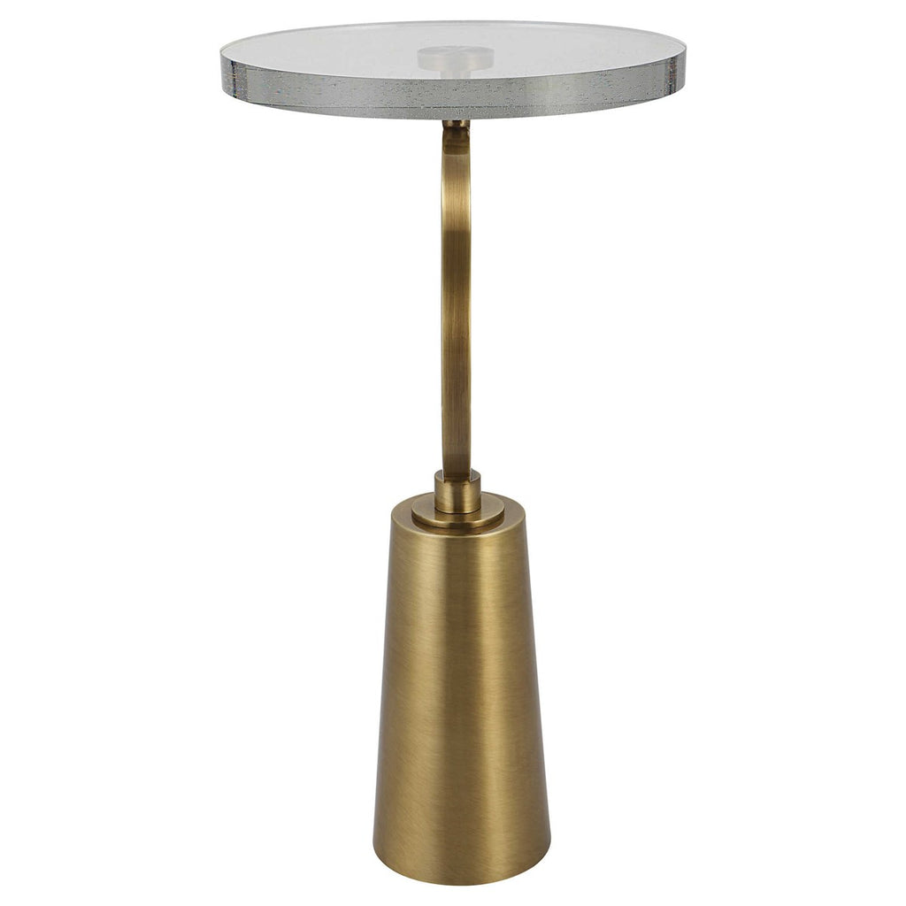 Ringlet Brass Accent Table - Bombay Mercantile
