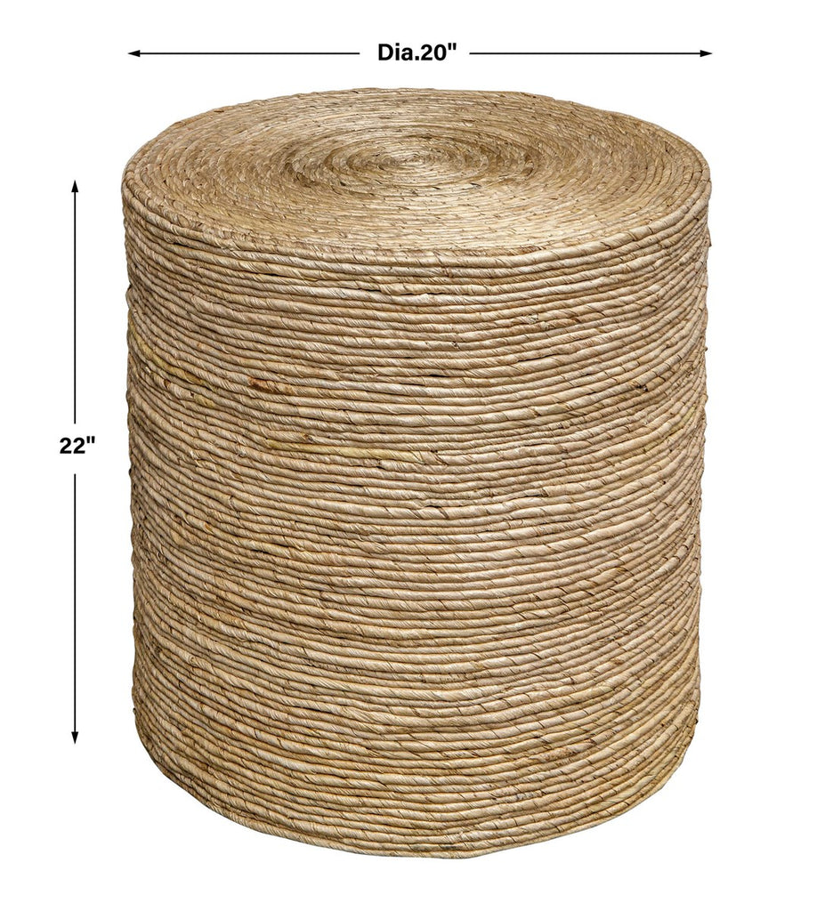 Rora Round Accent Table - Bombay Mercantile