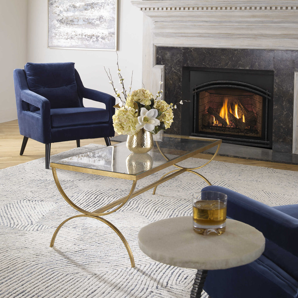 Crescent Coffee Table - Bombay Mercantile