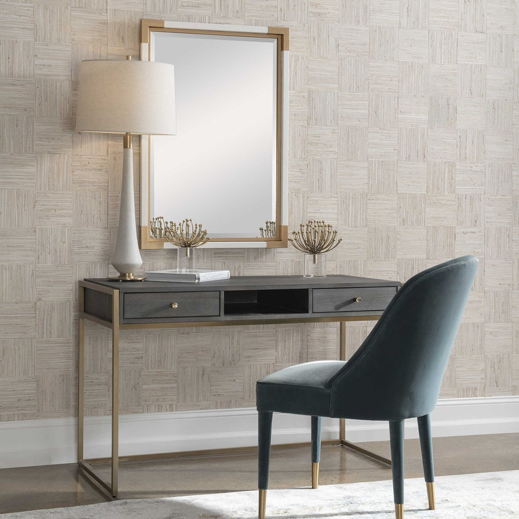 Taja Modern Writing Desk - Bombay Mercantile