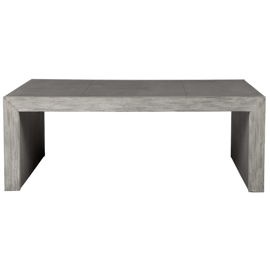 Aerina Modern Gray Coffee Table - Bombay Mercantile