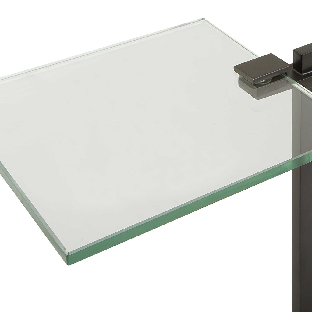 Butler Black Accent Table - Bombay Mercantile