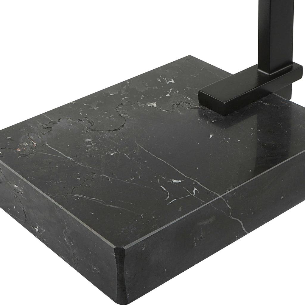 Butler Black Accent Table - Bombay Mercantile