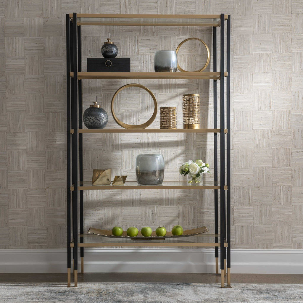 Kentmore Modern Etagere - Bombay Mercantile