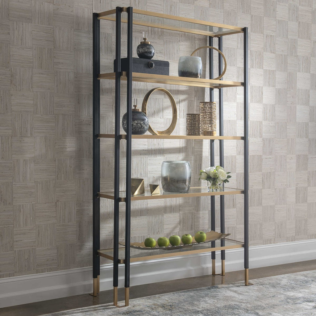 Kentmore Modern Etagere - Bombay Mercantile