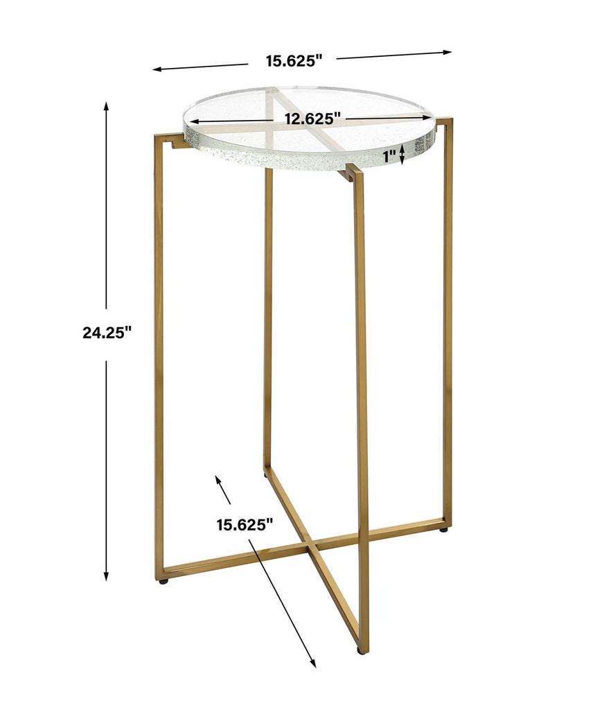 Star-crossed Glass Accent Table - Bombay Mercantile