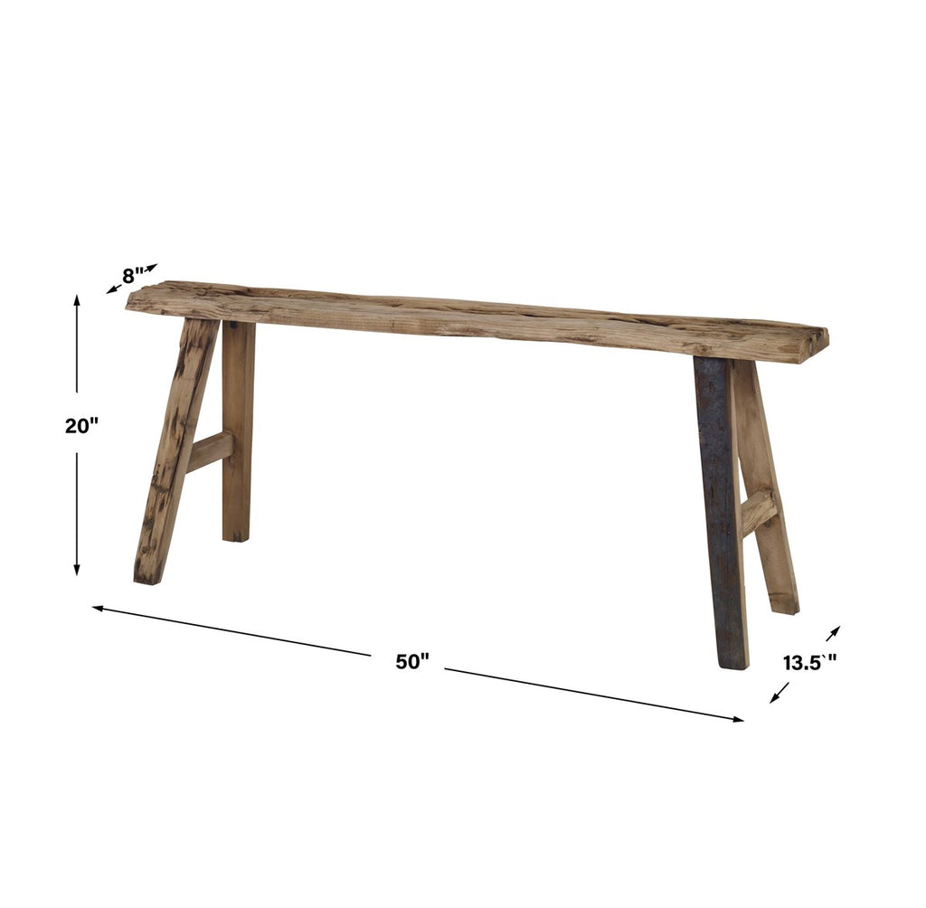 Paddock Rustic Bench - Bombay Mercantile