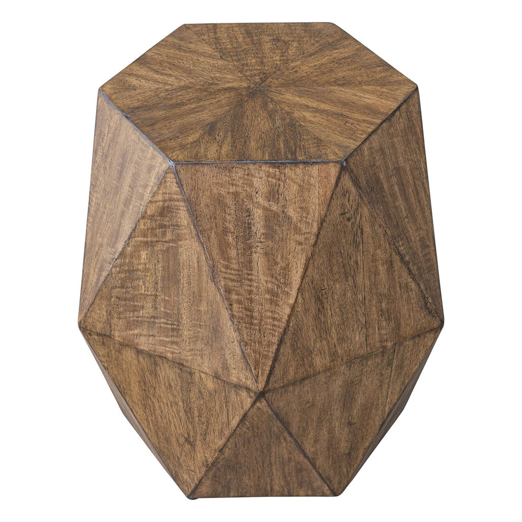 Volker Honey Geometric Accent Table - Bombay Mercantile