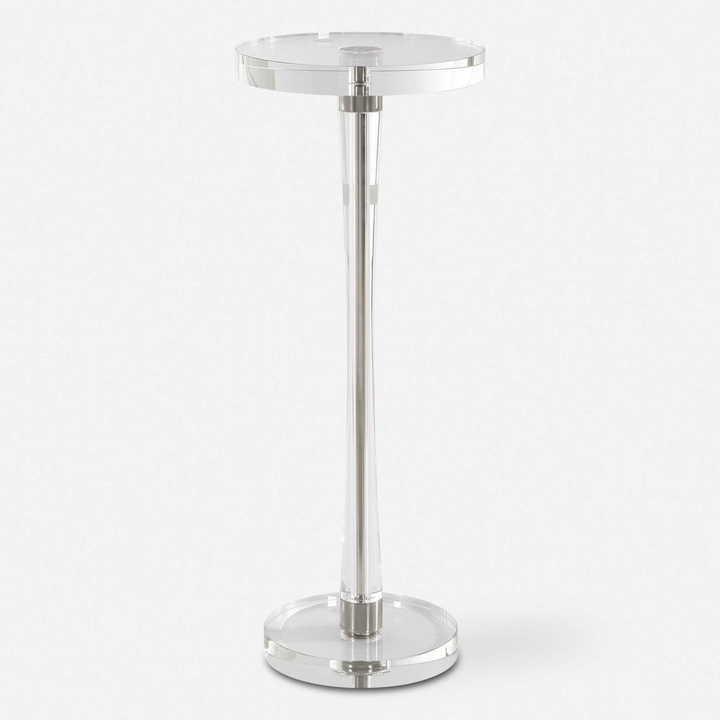 Pria Crystal Drink Table - Bombay Mercantile