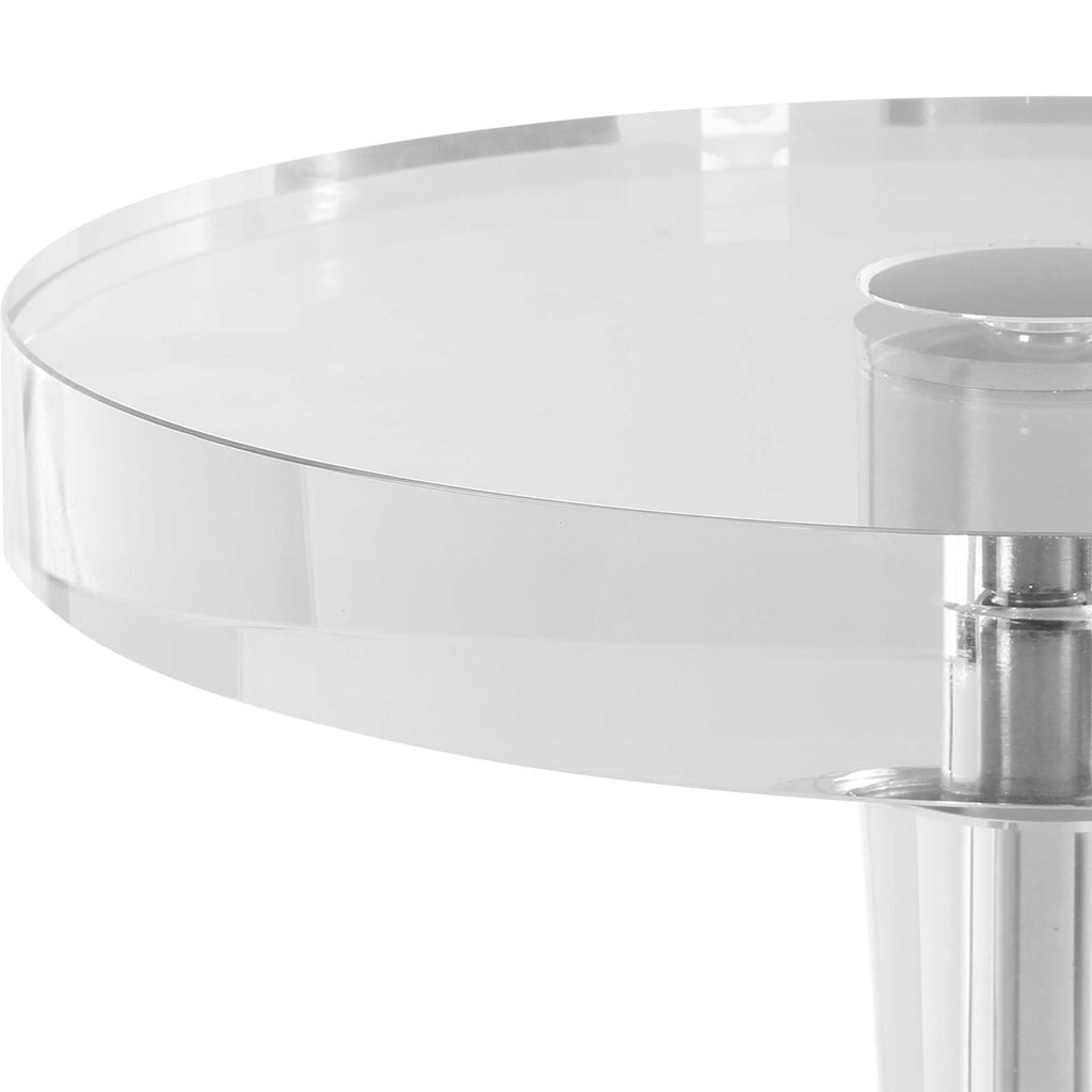 Pria Crystal Drink Table - Bombay Mercantile