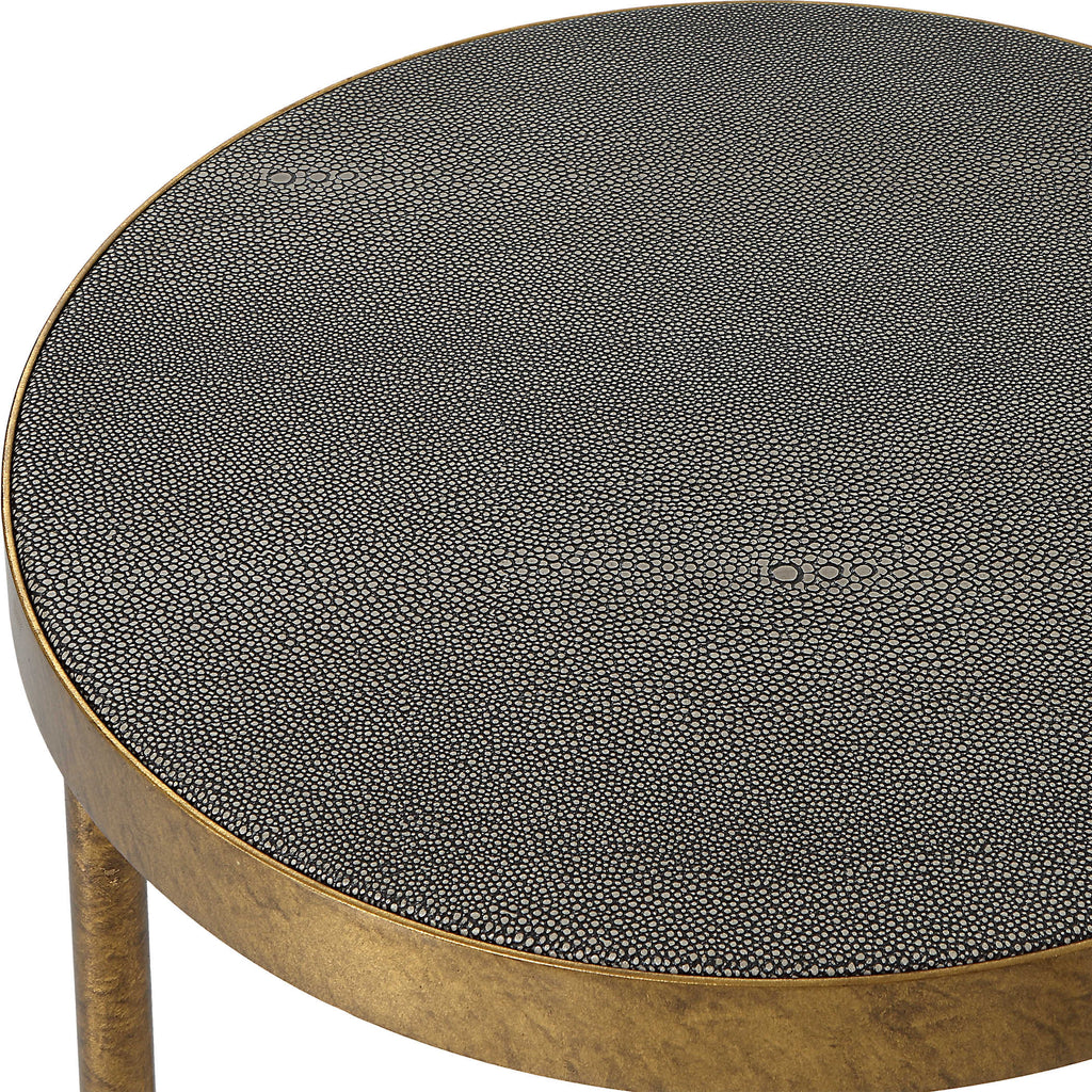 Aragon Brass Nesting Tables, Set of 2 - Bombay Mercantile
