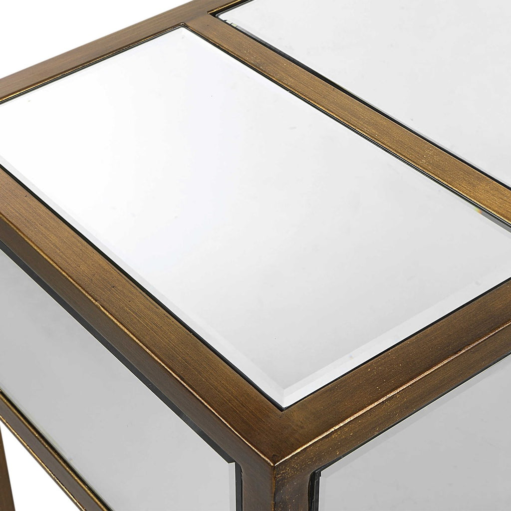 Reflect Mirrored Console Table - Bombay Mercantile