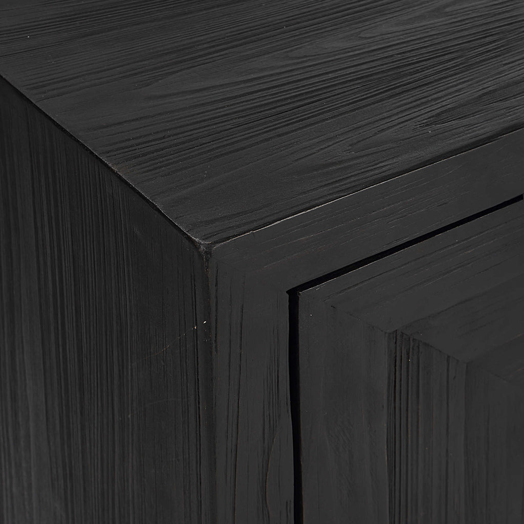 Aiken Geometric Cabinet / End Table - Bombay Mercantile