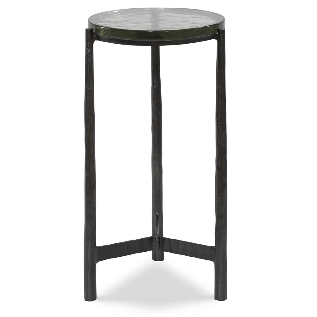Eternity Iron & Glass Accent Table - Bombay Mercantile