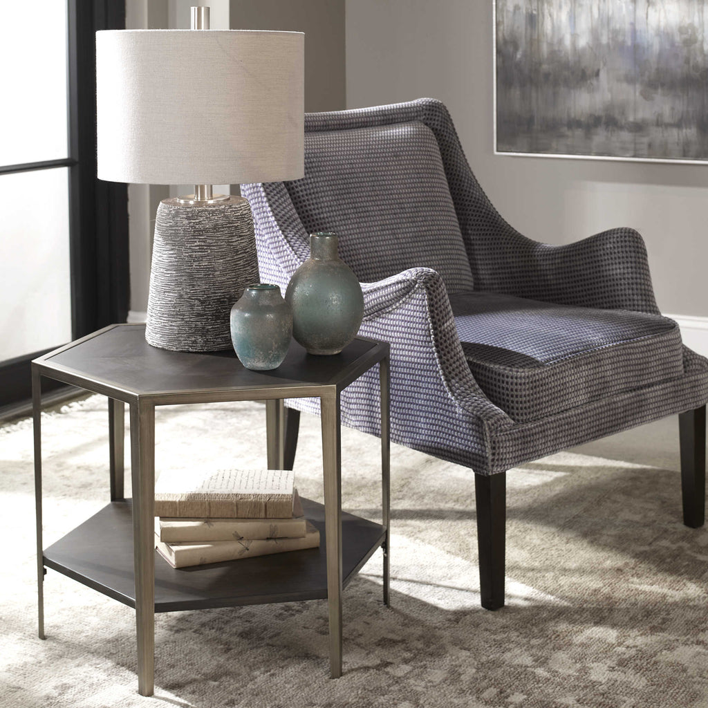 Alicia Geometric Accent Table - Bombay Mercantile