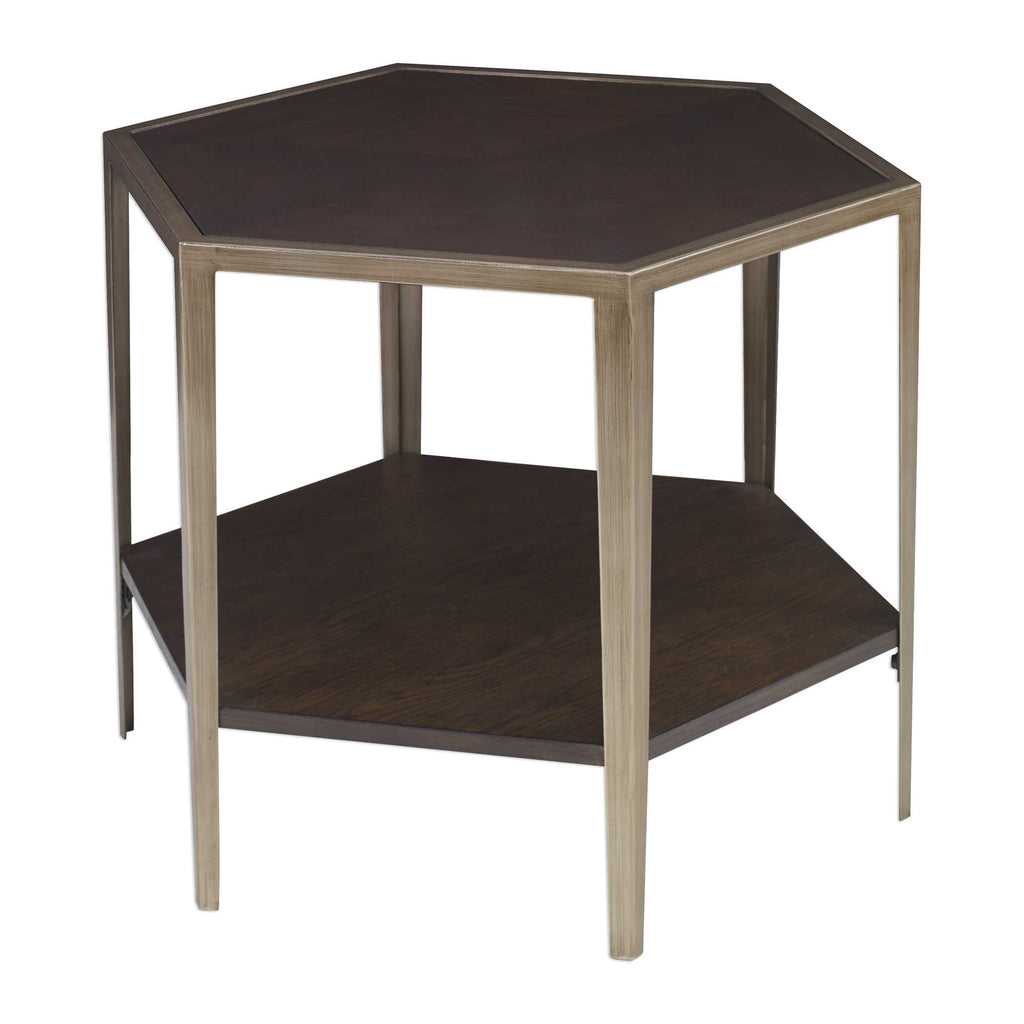 Alicia Geometric Accent Table - Bombay Mercantile