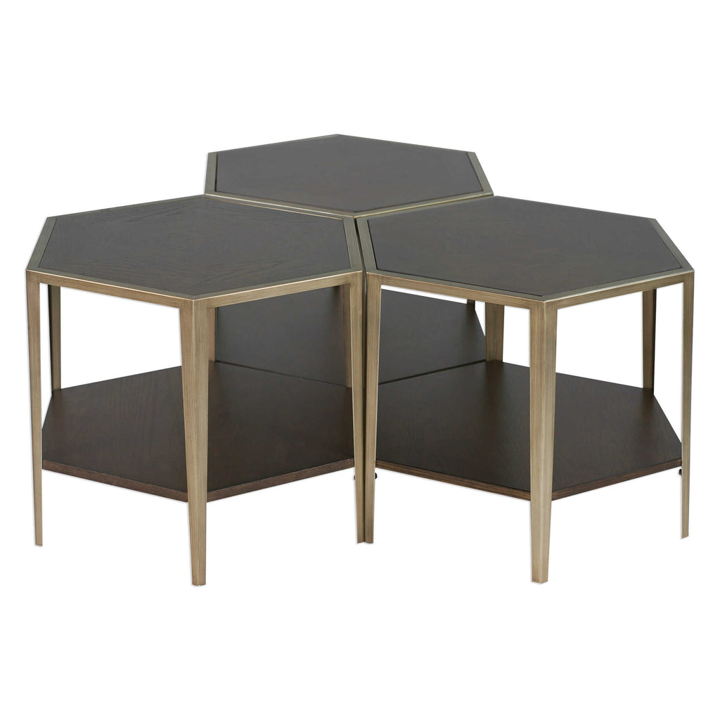 Alicia Geometric Accent Table - Bombay Mercantile