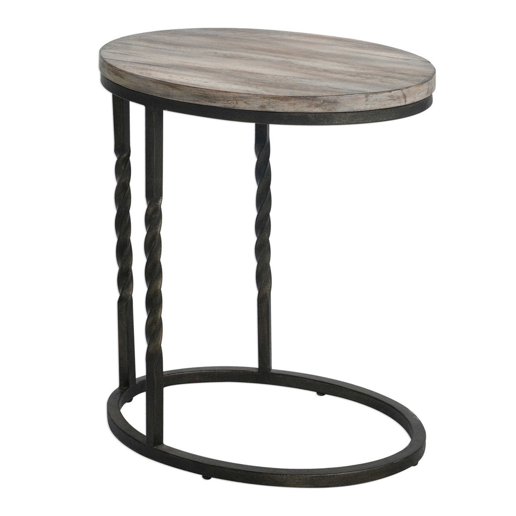 Tauret Cantilever Accent Table - Bombay Mercantile