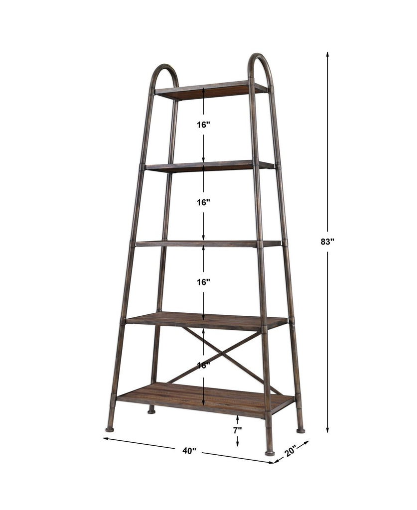 Zosar Urban Industrial Etagere - Bombay Mercantile