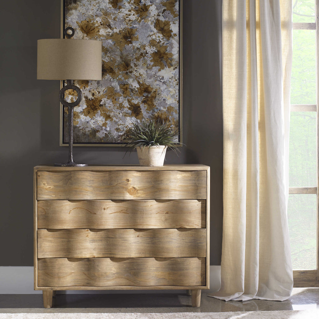 Crawford Light Oak Accent Chest - Bombay Mercantile