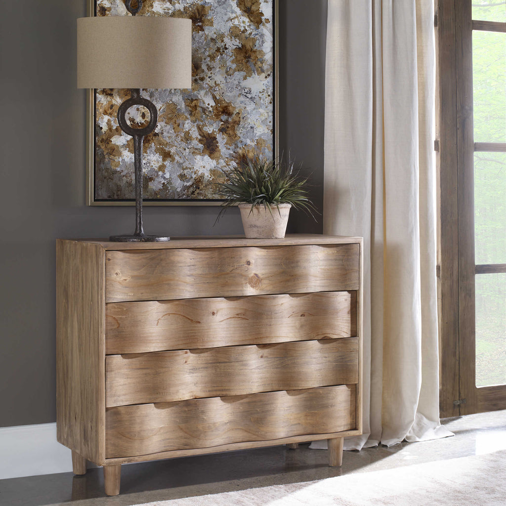 Crawford Light Oak Accent Chest - Bombay Mercantile