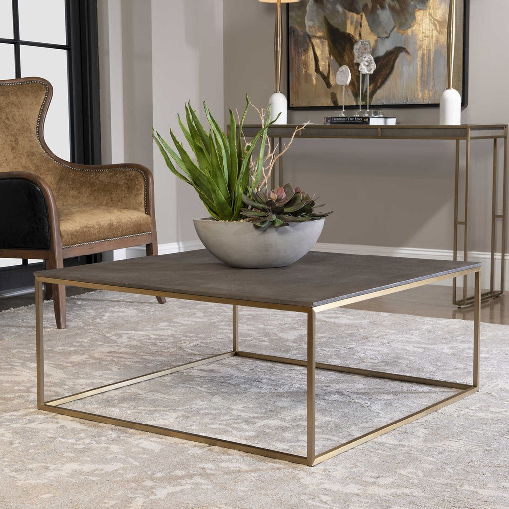 Trebon Modern Coffee Table - Bombay Mercantile