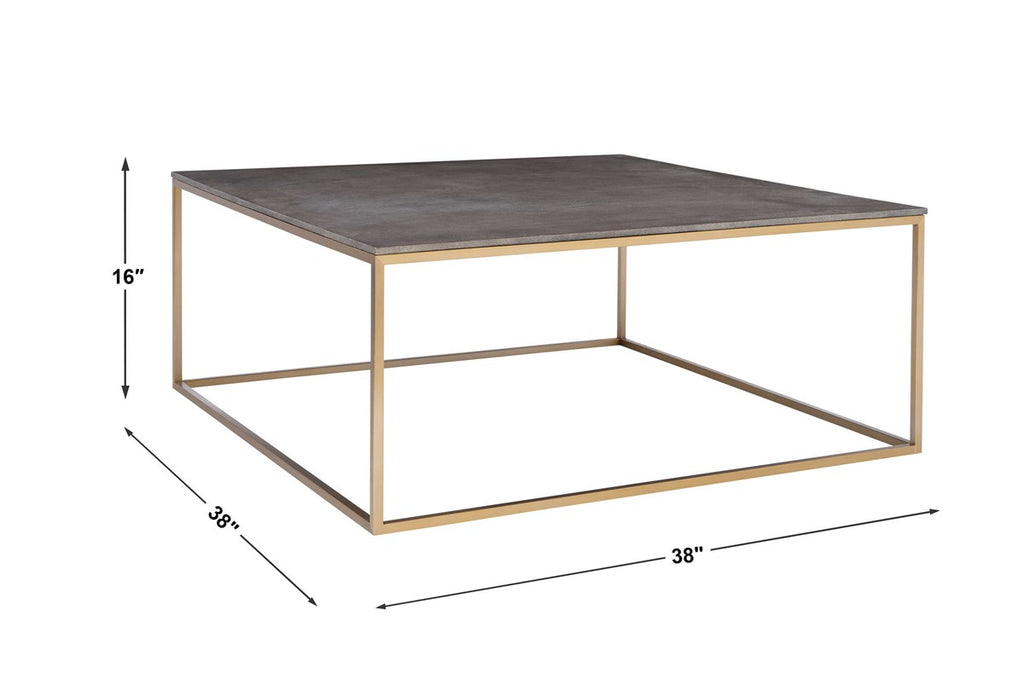 Trebon Modern Coffee Table - Bombay Mercantile