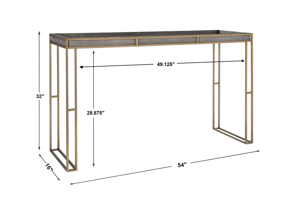 Cardew Modern Console Table - Bombay Mercantile