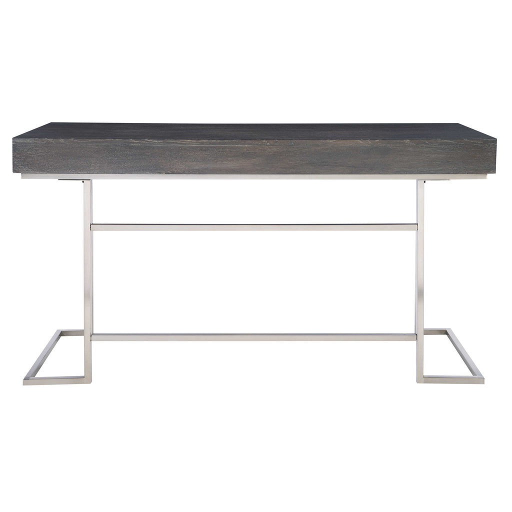 Claude Modern Oak Desk - Bombay Mercantile