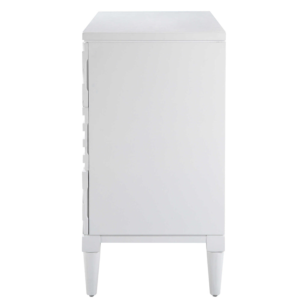 Colby White Drawer Chest - Bombay Mercantile