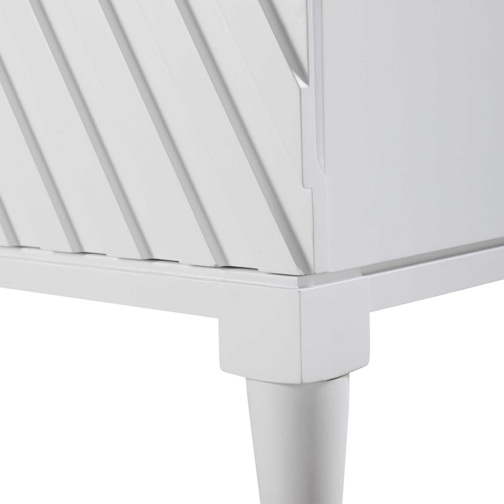 Colby White Drawer Chest - Bombay Mercantile