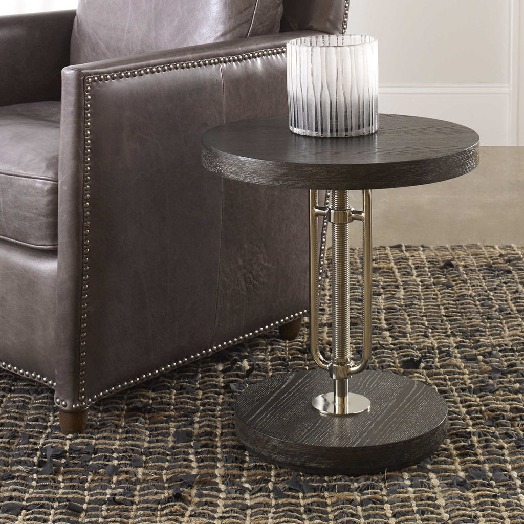 Emilian Adjustable Accent Table - Bombay Mercantile