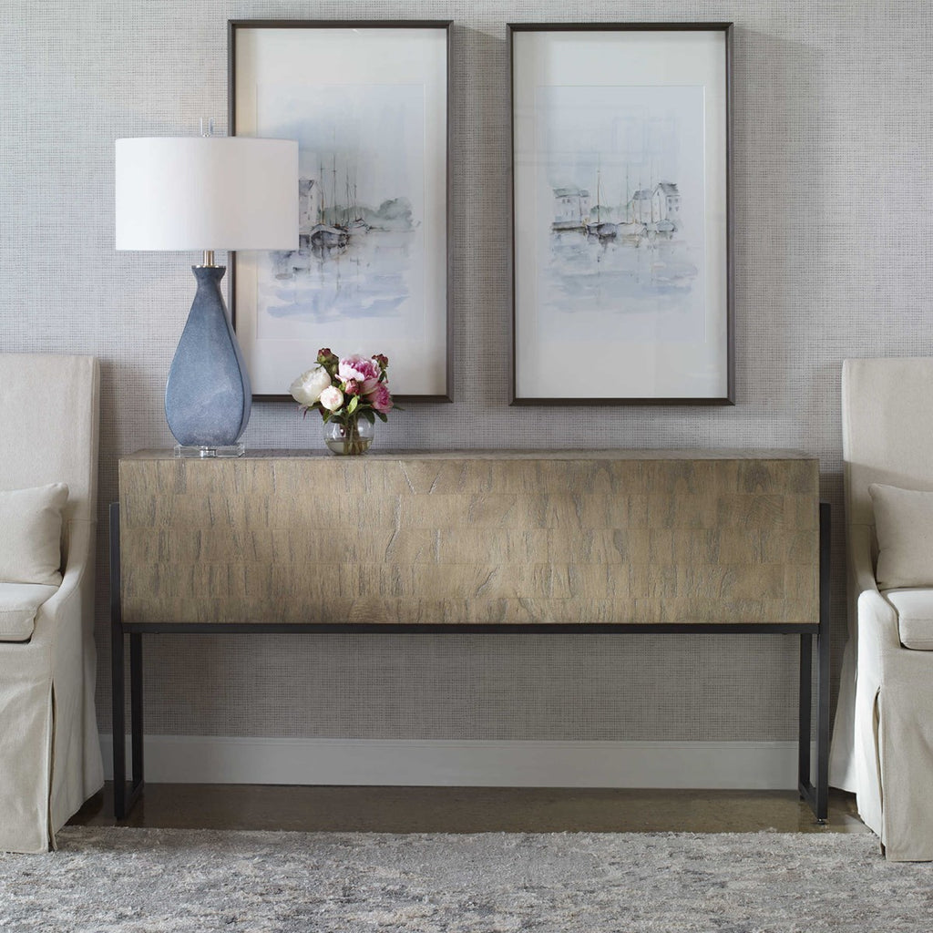 Nevis Contemporary Console Table - Bombay Mercantile