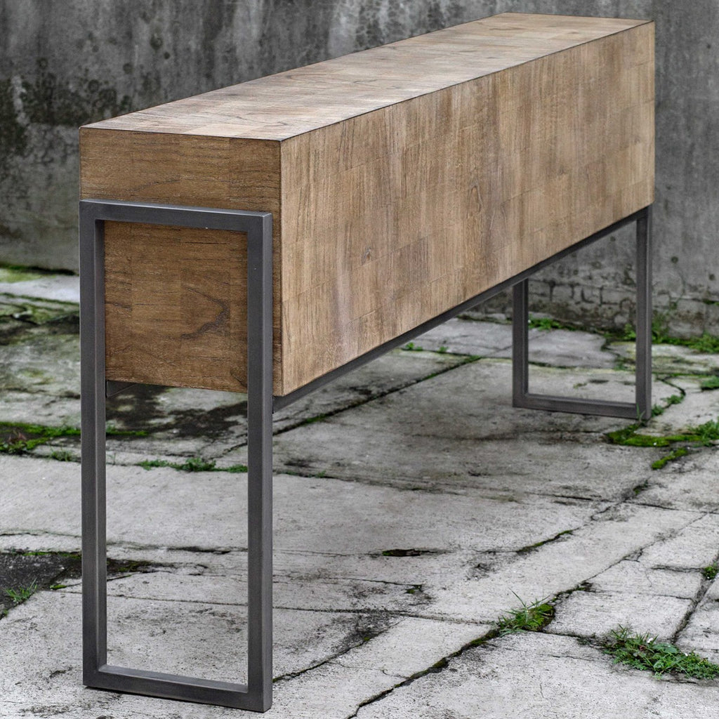 Nevis Contemporary Console Table - Bombay Mercantile