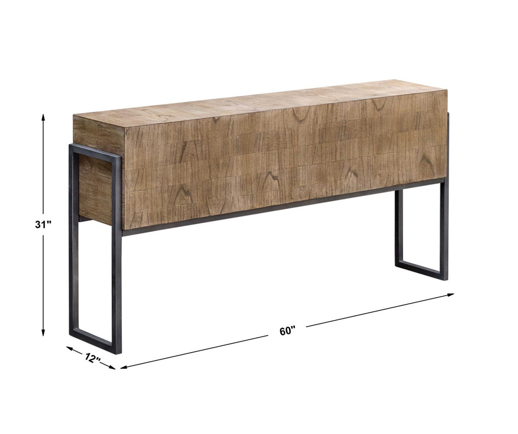 Nevis Contemporary Console Table - Bombay Mercantile