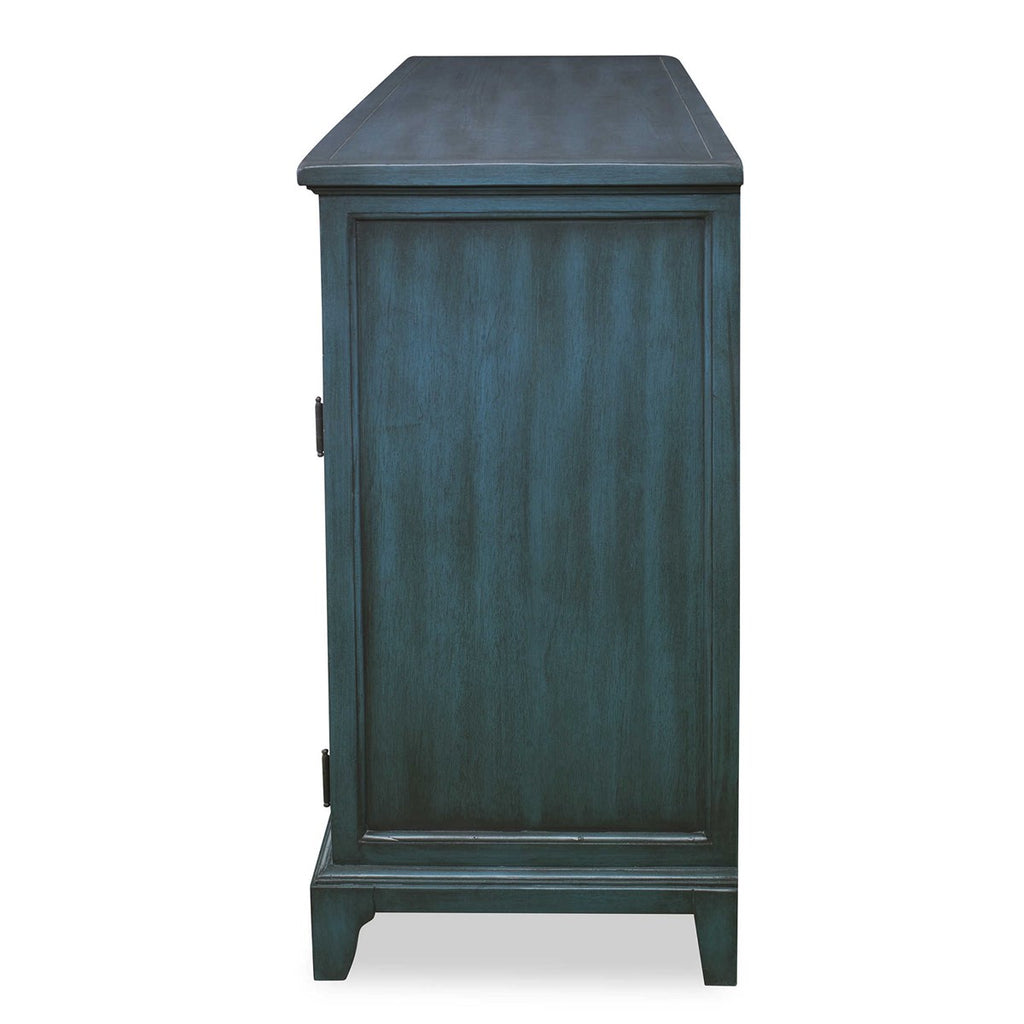 Oksana Wooden Credenza - Bombay Mercantile