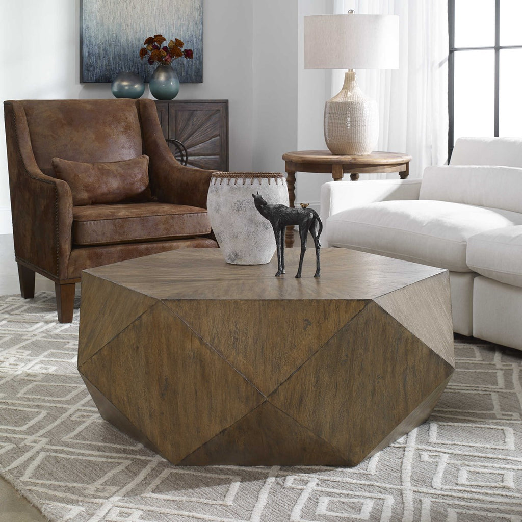 Volker Honey Coffee Table - Bombay Mercantile