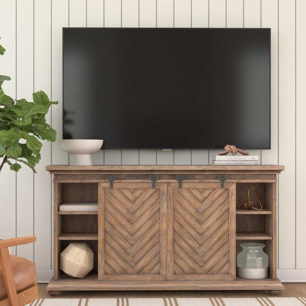 Primalia Barn Door Media Console - Bombay Mercantile