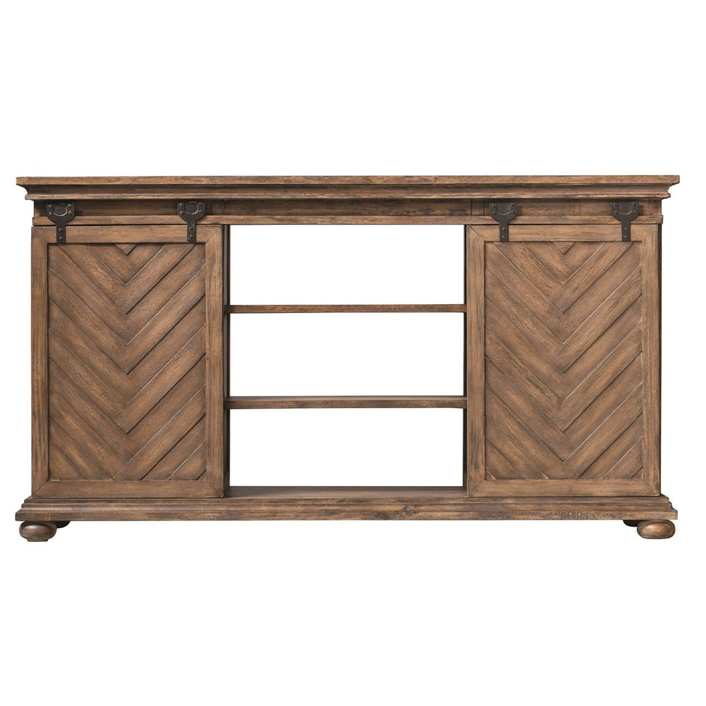 Primalia Barn Door Media Console - Bombay Mercantile